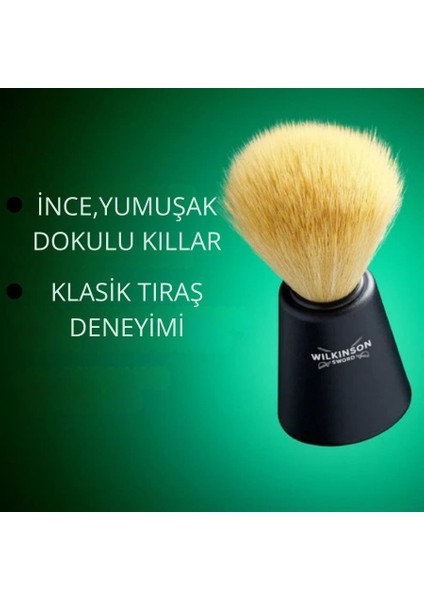 Classic Tıraş Fırçası | Sentetik Kıl, Geleneksel Islak Tıraş Için Ideal | Erkek Bakımı modelleri