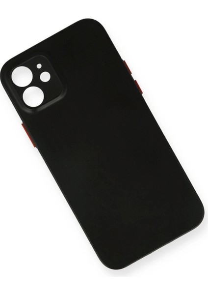 iPhone 12 Kılıf Pp Ultra Ince Kapak - Siyah modelleri