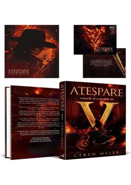 Ateşpare 1 - Canavar Mı? Kahraman Mı? (Ciltli)