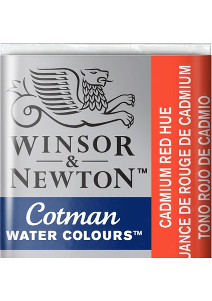 Cotman Sulu Boya Yarım Tablet Cadmium Red Hue 095 fiyatları