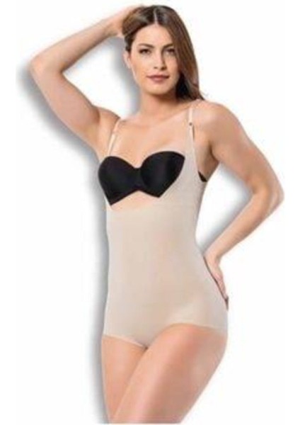 Lazer Kesim Göğüs Destekli Body Korse