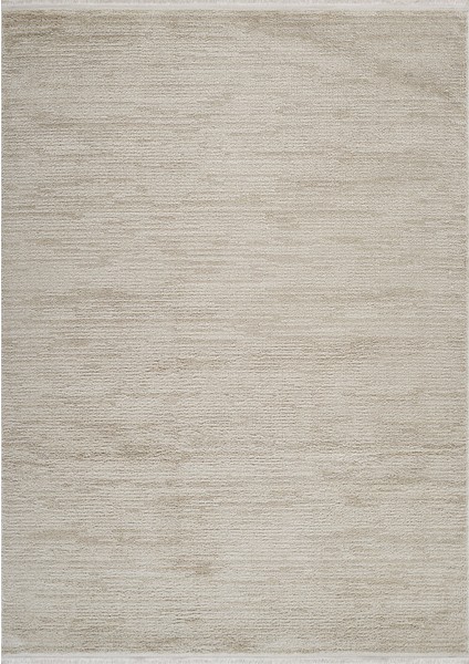 Halı Lorenda 8422 Bej Yumuşak Dokulu Spor Desenli Saçaklı Halı fırsatları