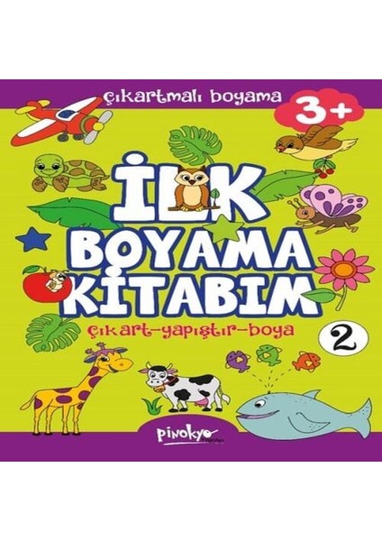Çıkartmalı Ilk Boyama Kitabım 3+ Yaş-2