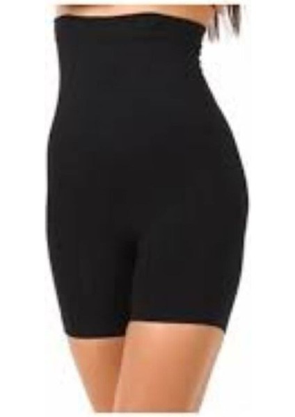 Bazaartex Layza Form 11003 Yüksek Bel Silikonlu Paçalı Tayt