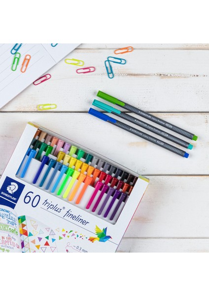 & WizDesign 334 Triplus Fineliner – 0.3 mm Ince Uç (4, 6, 10, 20, 42 Veya 60’lı Set Seçenekleri) fırsatları