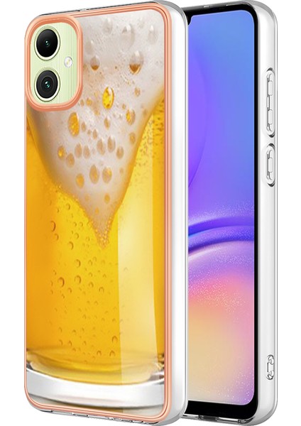 Samsung Galaxy A05 4g Vaka Deseni Yumuşak 2.0mm Tpu Telefon Kapak Beer (Yurt Dışından)