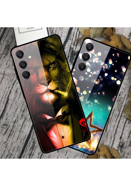Samsung Galaxy A25 5G(GLOBAL)(161,0 x 76,5 x 8,3mm) Kılıf Desenli Temperli Cam + Tpu + Pc Telefon Kapağı-Buz ve Ateş Gitar (Yurt Dışından) fırsatları