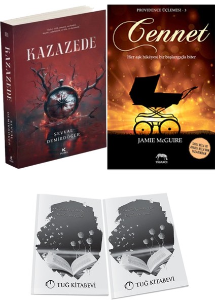 Providence Üçlemesi 3 Cennet ve Pukka Yayınları Kazazede 3 Şevval Demirdöğer 2li Set + Hediyeli