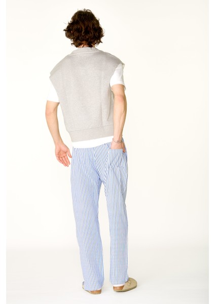 Mavi Çizgili Pantolon fiyatları