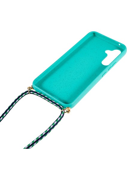 Samsung Galaxy A25 5G(GLOBAL)(161.0 x 76.5 x 8.3mm)Kılıf Biyolojik Olarak Parçalanabilir Buğday Samanı + Kordonlu Tpu Kapak-Gök Mavisi (Yurt Dışından) fırsatları