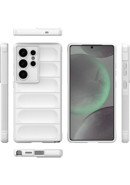 Samsung Galaxy S25 Ultra Kılıf Anti-Drop Yumuşak Tpu Sağlam Telefon Arka Kapak-Beyaz (Yurt Dışından) fırsatları