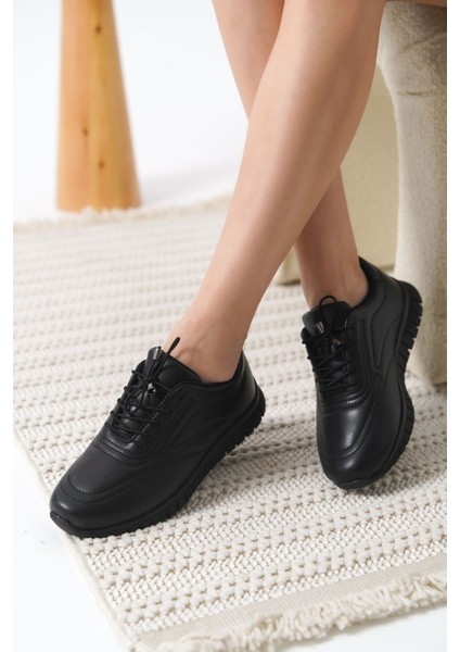Bravel Kadın Memory Foam Iç Tabanlı Spor Ayakkabı Sneaker - Siyah fiyatları