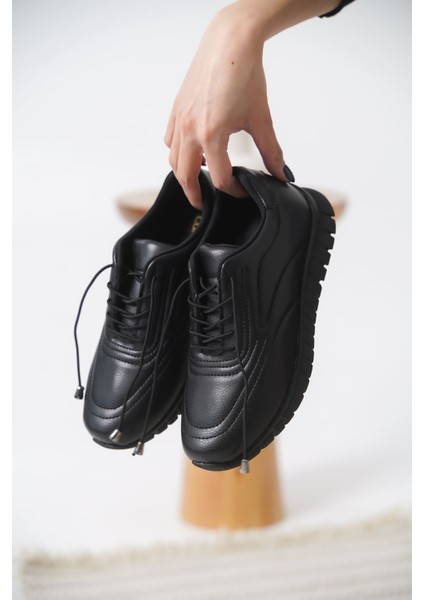 Bravel Kadın Memory Foam Iç Tabanlı Spor Ayakkabı Sneaker - Siyah modelleri