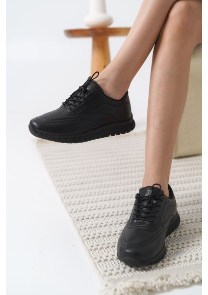 Bravel Kadın Memory Foam Iç Tabanlı Spor Ayakkabı Sneaker - Siyah fırsatları