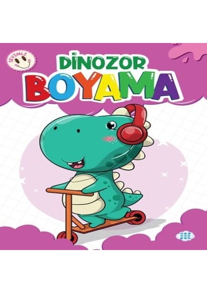 Sevimli Dinozor Boyama