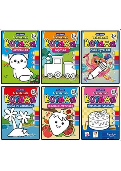 Tekerlemeli Boyama 6 (Takim)