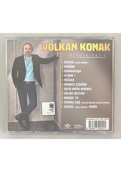 Volkan Konak Klasikleri 1 CD (Orjnal Dönem Baskı Cd) fiyatları
