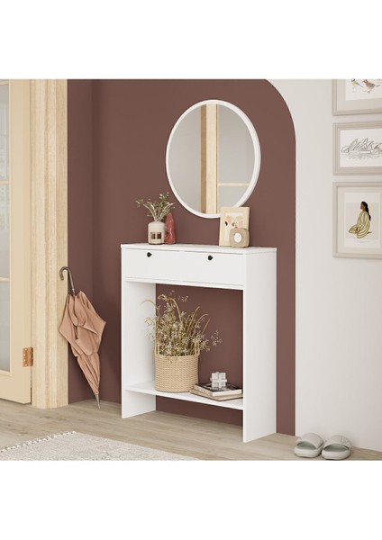 Mia Aynalı Dresuar 2 Kapaklı Beyaz Mıa1-W fiyatları
