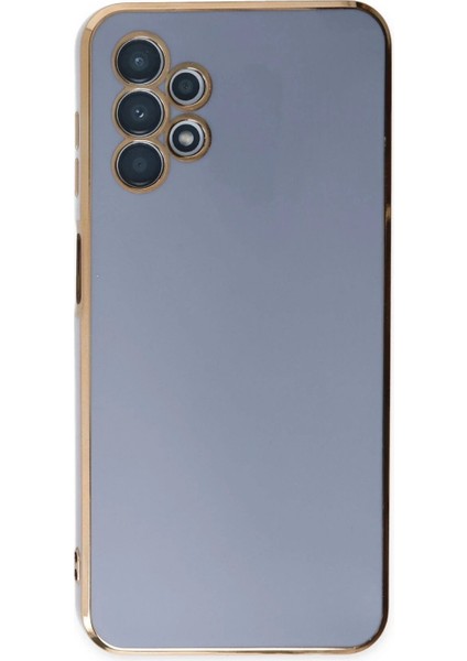 Samsung Galaxy A13 4g Kılıf Volet Silikon - Mavi modelleri