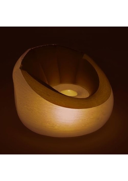 1.02M x 97CM x 71CM Şişirilebilir Sandalye LED Hava Sandalyesi modelleri