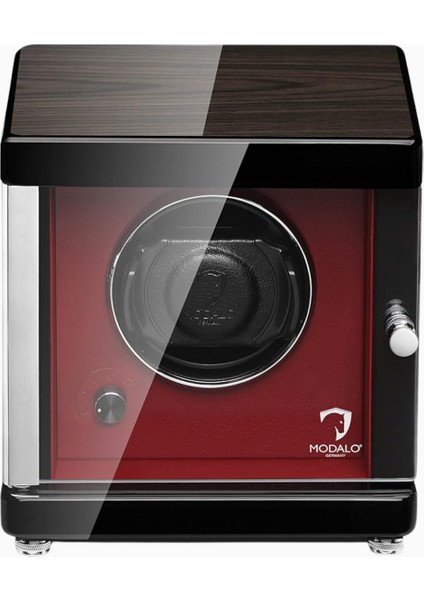 Ambiente Mv4, 4 Saatlik Kırmızı Makassar Ahşap Saat Döndürücü