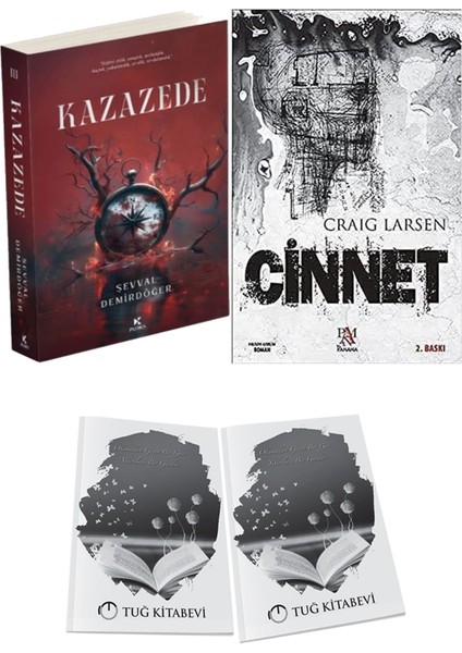 Cinnet ve Pukka Yayınları Kazazede 3 Şevval Demirdöğer 2li Set + Hediyeli