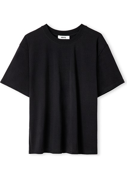 Bisiklet Yaka Basic Tişört IW6250070080001 indirimleri