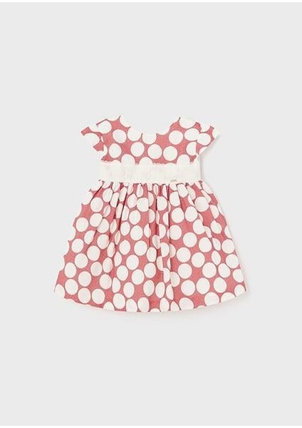 Kız Bebek Puantiyeli Elbise 01905