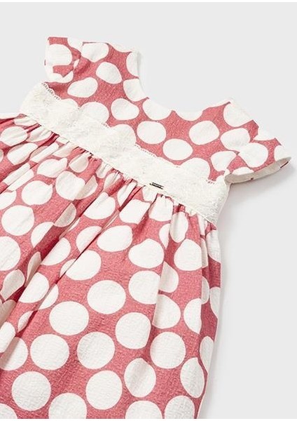 Kız Bebek Puantiyeli Elbise 01905 modelleri