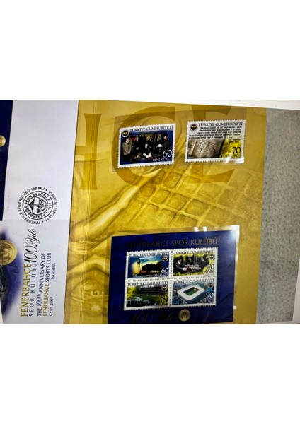 Fenerbah Spor Kulübü 100. Yılı Pul Albümü 2007 fırsatları