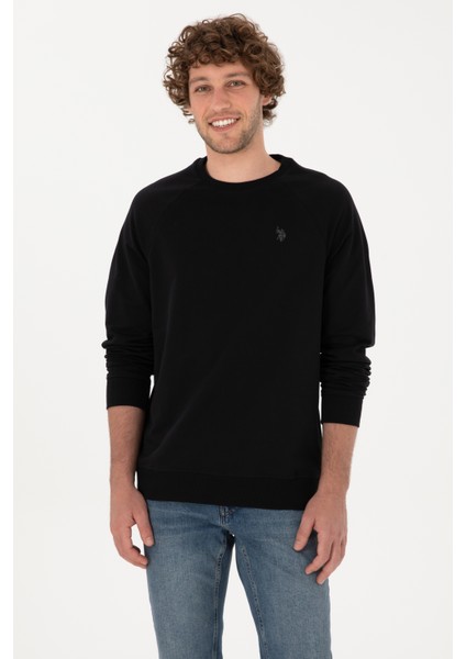 Erkek Siyah Sweatshirt 50313752-VR046