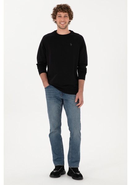 Erkek Siyah Sweatshirt 50313752-VR046 fırsatları