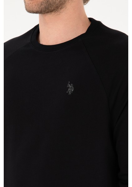 Erkek Siyah Sweatshirt 50313752-VR046
