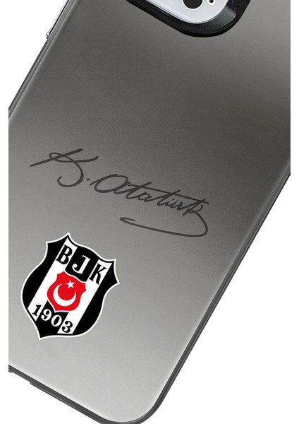 iPhone 12 Pro Uyumlu Beşiktaş Ata Imza Arma Premium Lisanslı Telefon Kılıfı modelleri