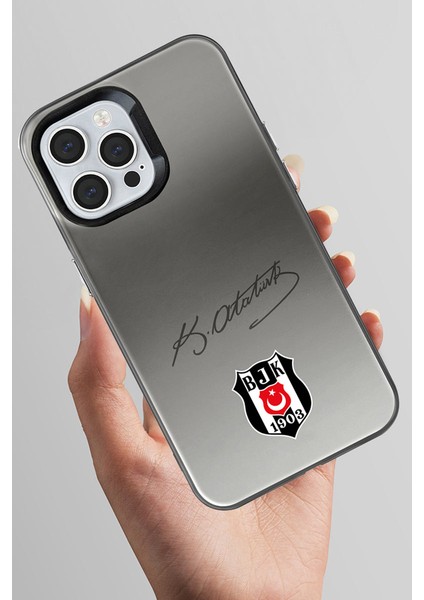 iPhone 12 Pro Uyumlu Beşiktaş Ata Imza Arma Premium Lisanslı Telefon Kılıfı fırsatları