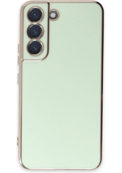 Samsung Galaxy S22 Plus Kılıf Volet Silikon - Açık Yeşil modelleri