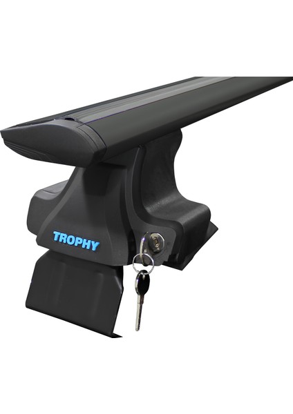 Renault Laguna 2003 - 2007 Model Arası Uyumlu Ara Atkı Tavan Barı Trophy Siyah