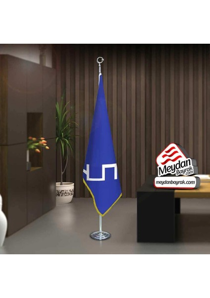 Akkoyunlu Devleti Bayrak -Ofis -Makam-Toplantı Odaları -Direkli -Saçaklı Makam Bayrağı