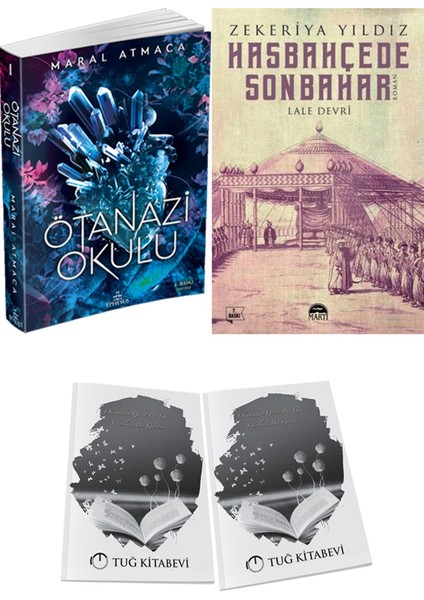 Hasbahçede Sonbahar: Lale Devri ve Ephesus Yayınları Ötanazi Okulu 1 Maral Atmaca 2li Set + Hediyeli