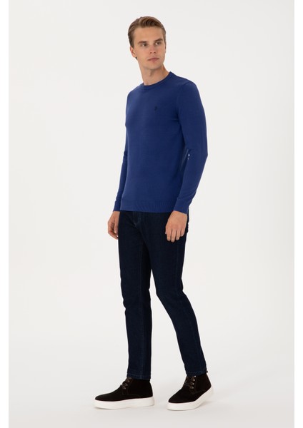 Erkek Indigo Kazak /triko 50313713-VR028 fırsatları