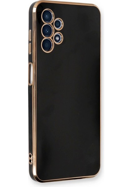 Samsung Galaxy A13 4g Kılıf Volet Silikon - Siyah