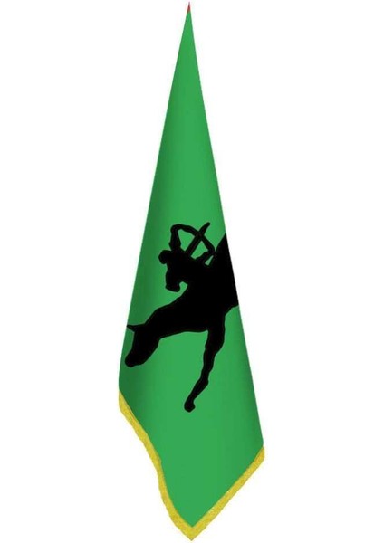 Avar Imp. Bayrağı (17 Eski Türk Devletleri) -Ofis -Makam-Toplantı Odaları - Saçaklı Makam Bayrağı