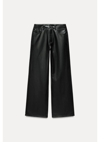 Allbucks Zara, Zw Collection Suni Deri Düz Paça Pantolon ABZRA1039 fiyatları