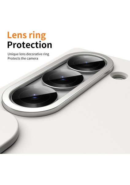 Samsung Galaxy Z Fold6 5g Kılıf Kickstand Bileklik Temperli Cam Filmli Pc Telefon Kapağı-Beyaz (Yurt Dışından) modelleri