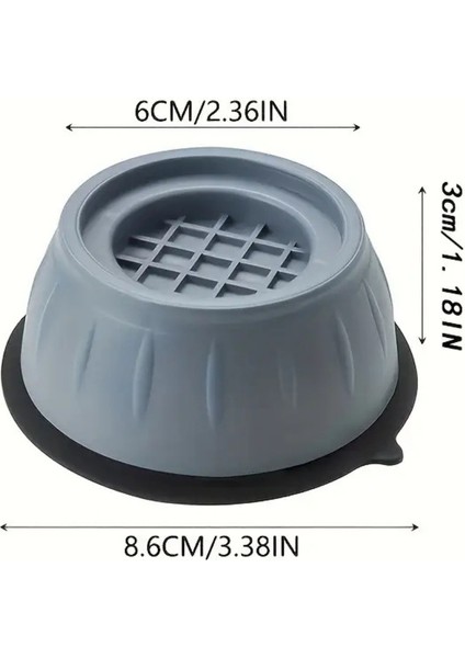 Çamaşır Makinesi Kayma Ve Titreşim Engelleyici - Gürültü Emici Aparatlar 4'lü Set fiyatları