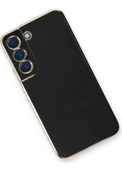 Samsung Galaxy S22 Plus Kılıf Volet Silikon - Siyah modelleri