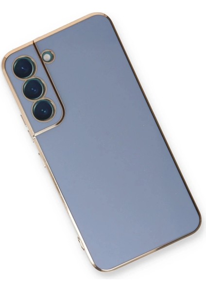 Samsung Galaxy S22 Plus Kılıf Volet Silikon - Mavi modelleri