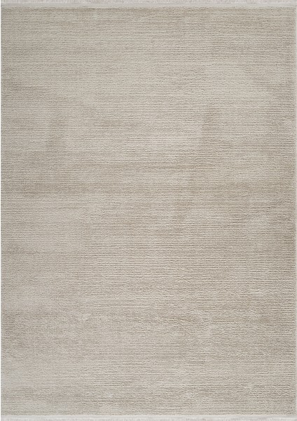 Halı Lorenda 8421 Ekru Yumuşak Dokulu Spor Desenli Saçaklı Halı indirimleri