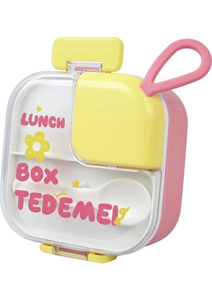 Paslanmaz Çelik Sızdırmaz Kaşıklı Saklama Kabı Beslenme Kabı 600 Ml. Pembe Ithal Ürün modelleri