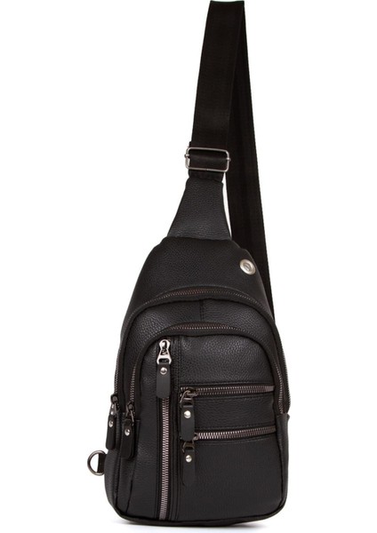 Vegan Deri Çapraz Omuz Çantası, Su Geçirmez, Günlük ve Spor Kullanımına Uygun fırsatları